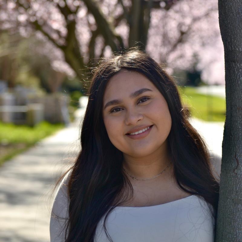 This is a picture of McNair Scholar Mariela Gonzalez Hernandez